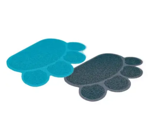 Килимок під туалет для котів CROCI 40*30см (синій або сірий) C6028325