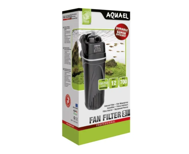 AquaEl Fan 3 Plus 12W Внутрішній фільтр, 700 л/г