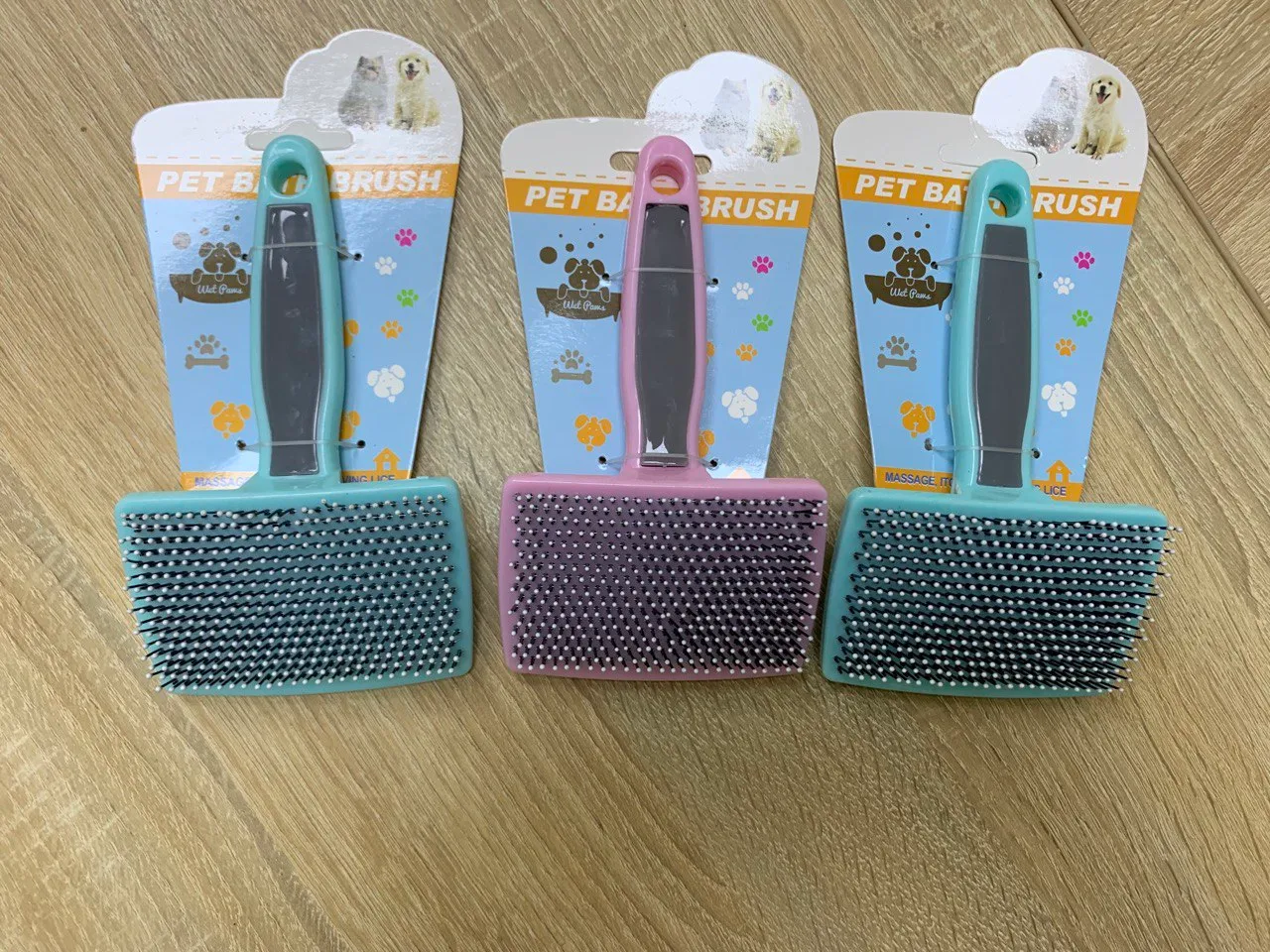 Пуходерка пластмасова прямокутна М 01025