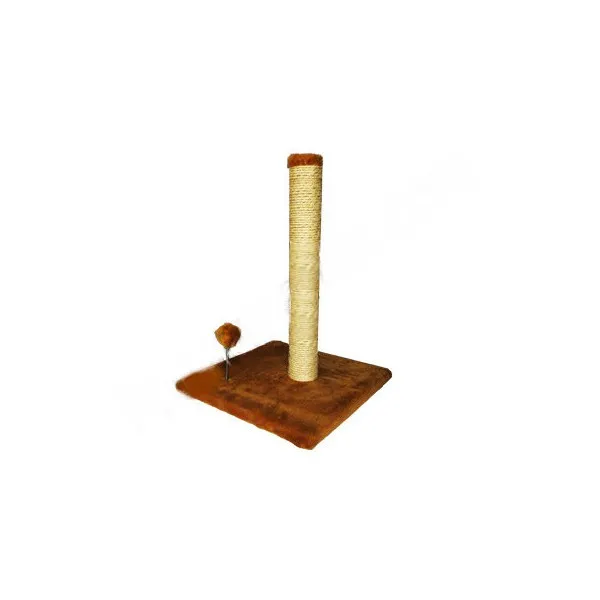 Фауна Пружина когтеточка, сезаль (коричневий), 38х38х50 см