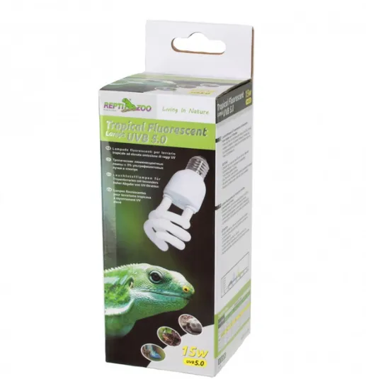 Люмінесцентна лампа Repti-Zoo Tropical Lamp 5.0 UVB 15W CT5015