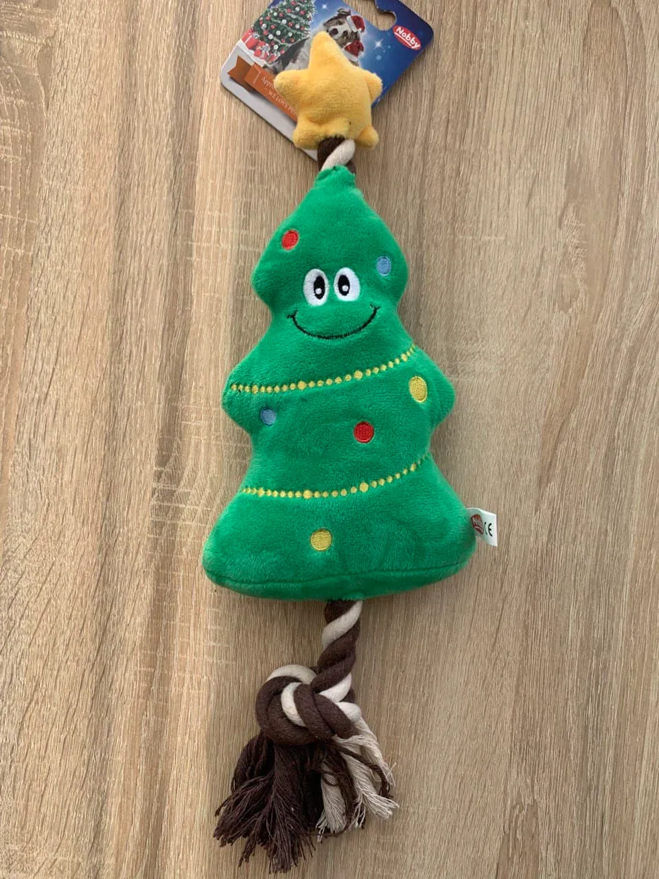 Н 50625 Мягка іграшка Xmas " Новорічна ялинка + тянучка" зелена 33 см