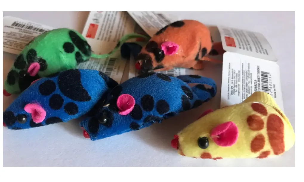 Іграшка для котів CROCI Миша колір 4,5см С6098215