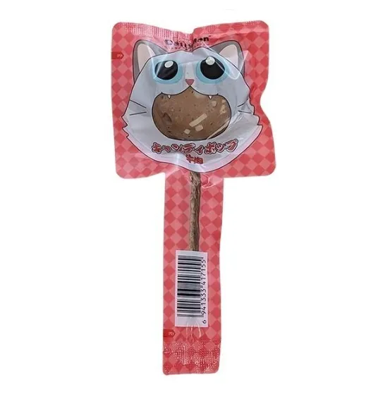 Ласощі для котів Catty Man Delicious Lollipop Beef Crab Чупа-чупс яловичина краб 15г Z1715