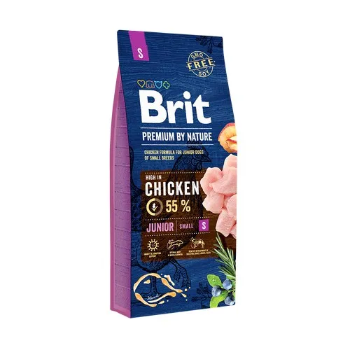 Brit Premium Junior S для молодих собак дрібних порід вагою 1-10кг Бріт Преміум Дог Джуніор S з куркою від 1до 12 місяців 1кг