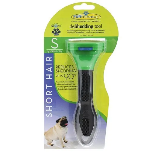 FURminator 46*8мм зелений з кнопкою для собак та котів