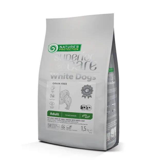 47441 NP SC White Dogs Grain Free Adult Small & Mini Insects (для малих та міні порід, комахи) 1.5кг