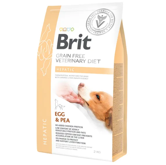 Brit GF Veterinary Diets Dog Hepatic 2кг