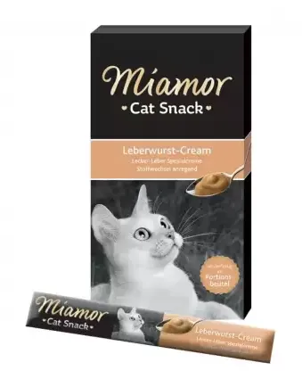743039 Печінкова паста-крем для котів Miamor Leberwurst-Cream