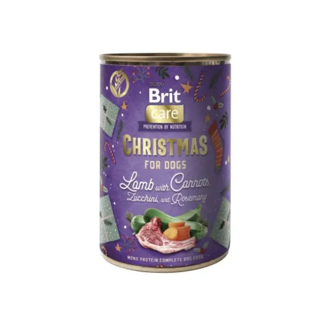 Brit Mono Protein Dog Різдвяна консерва 400g ягня 101337
