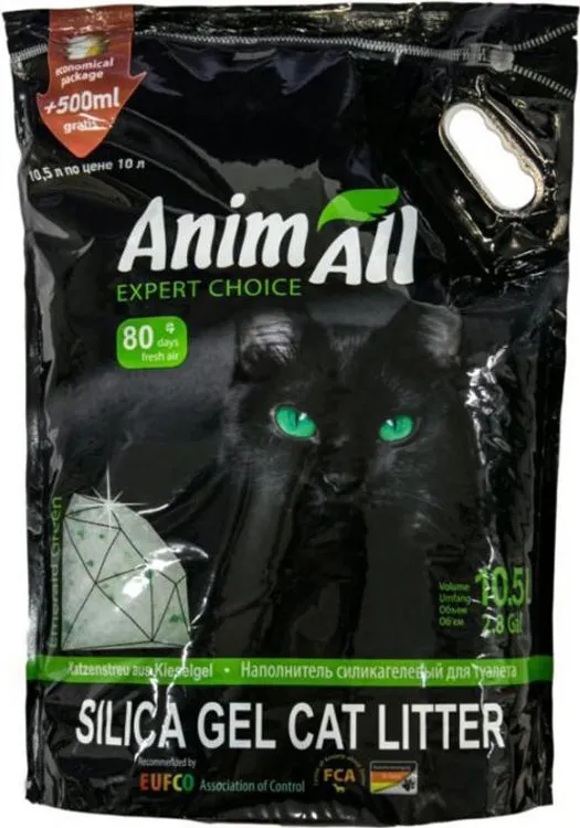AnimAll Силікагелевий гігієнічний наповнювач, 10.5 л