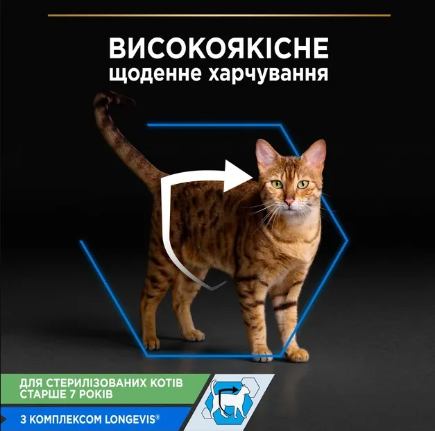 ProPlan Sterilised 7+ індичка 0,85г