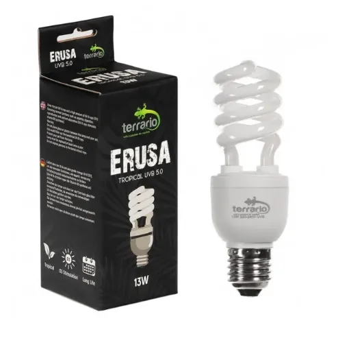 Люмінесцентна лампа Terrario Erusa Tropical UVB 5.0 13W TR-ERUSA-5.0-13W