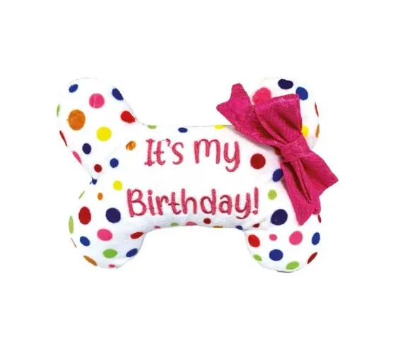 Іграшка для собак CROCI Pet's Party плюшева кісточка 21.5*19*5см С6073936