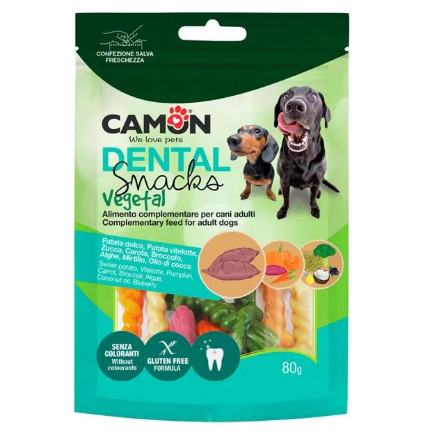 Ласощі Camon Dental Snack Mix вузлова кістка 80г 6-7см AE367