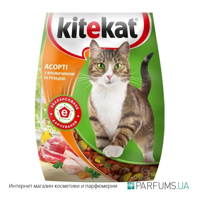 Кітікет сухий (асорті яловичина&птиця), 400г