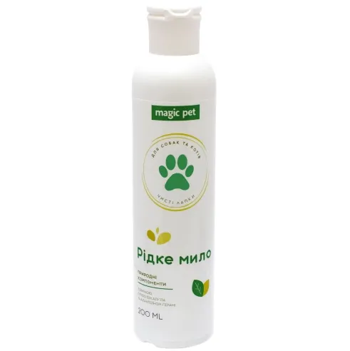 9000 Magic Pet Fruit Line Рідке мило "Чисті лапки" трави для котів і собак, 220мл