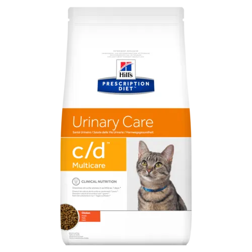 Hill's PD Feline С/D-Запобіг.струвітів, оксалатів, лікув. циститів 1кг
