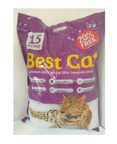 Best Cat Силікагелевий гігієнічний наповнювач, 15 л