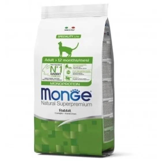 Monge CAT Adult  з кроликом 1кг