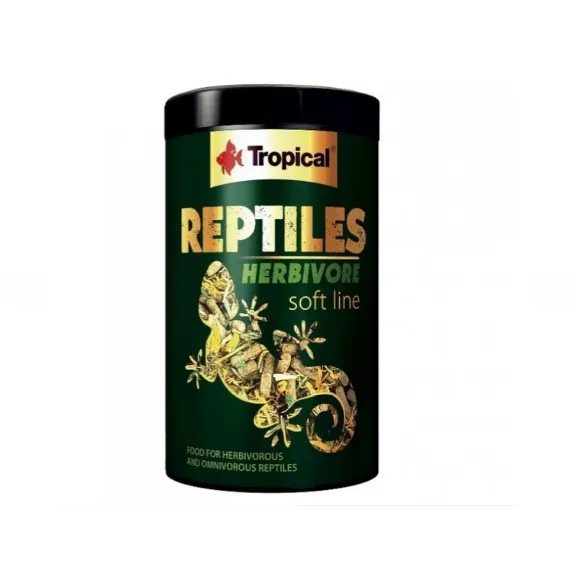 Корм для м'ясоїдних і всеїдних рептилій Reptiles Herbivore Soft 1000ml 260g