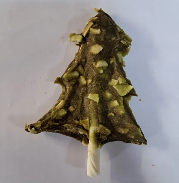 50679 Ласощі Barbecue Chicken Xmas Tree ялиночки зелені 1кг
