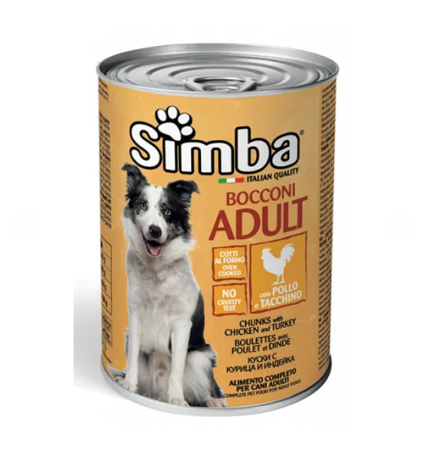 Monge Simba Dog Wet курка/індичка 415г