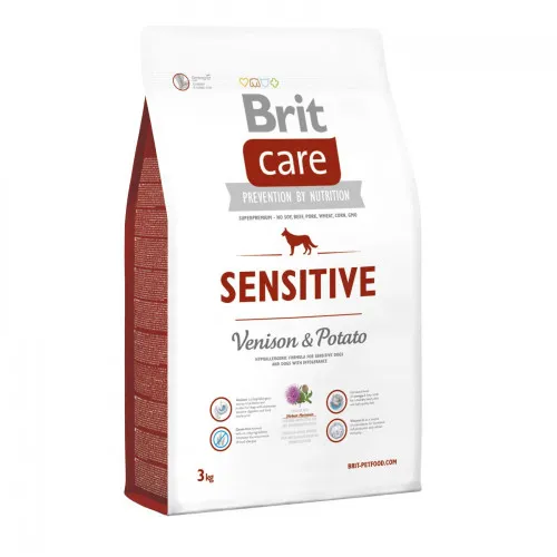 Brit Care All Breeds Sensitive Vension Оленина (для собак усіх порід з чут. травл.) 3кг