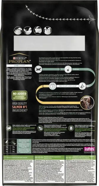 ProPlan 1,4кг LiveClear  Sterilised З лососем для стерилізованих 