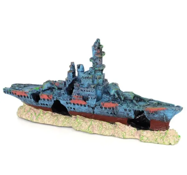 Декорація Aqua Nova "Затонулий корабель" 23*4.5*11см AN673