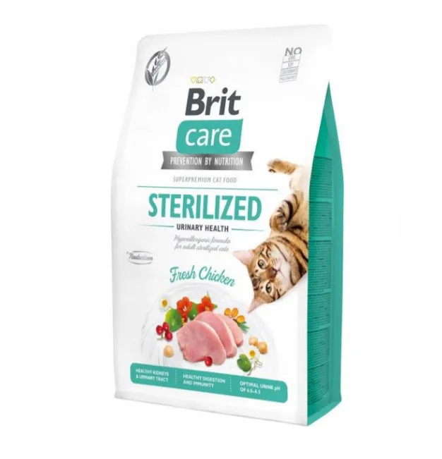Brit Care Cat GF Sterilized Urinary Health (сечокам'яна для стерилізованих) 2kg