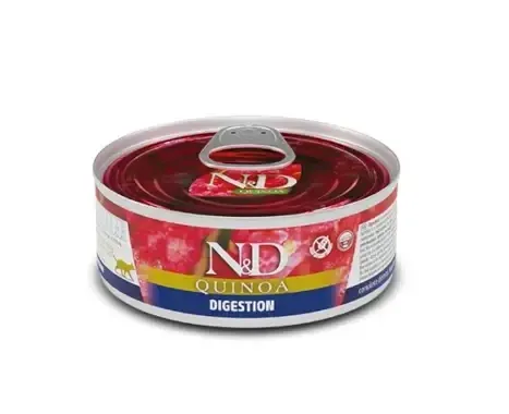 Farmina Cat N&D Digestion Quinoa&Lamb Adult з ягням та кіноа 80г 02130