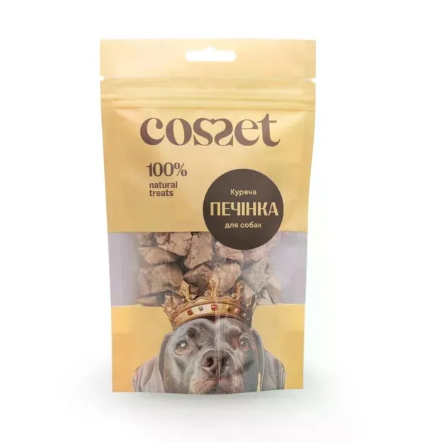 Cosset Куряча печінка для собак 40г