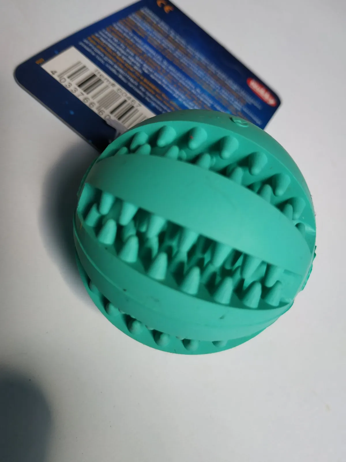 H60467 М'ячик Dental, голубий 5см