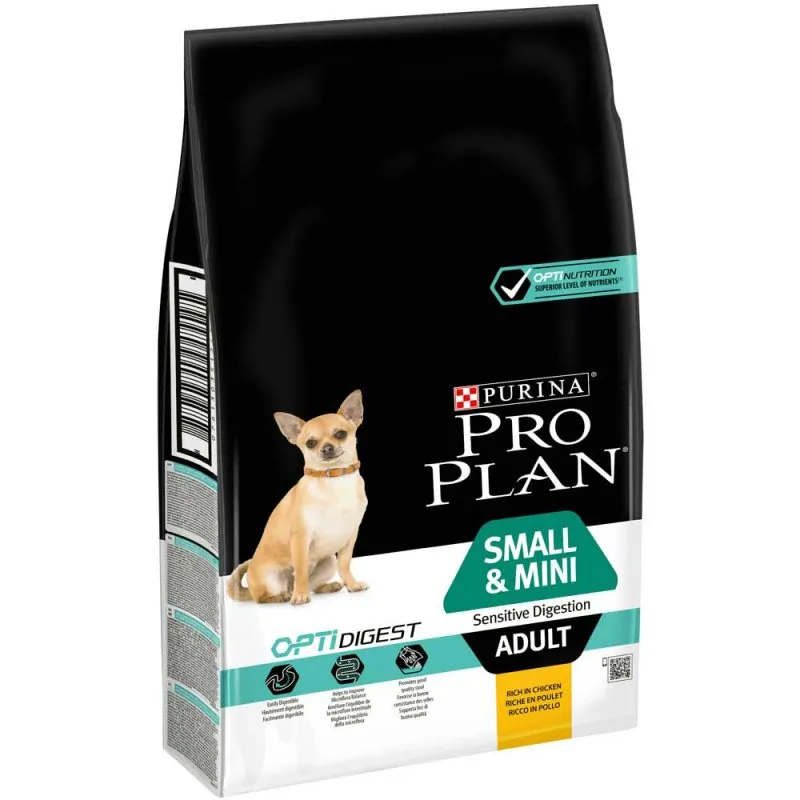 Pro Plan Small and Mini Sensitive Digestion для дрібних порід собак, 3 кг