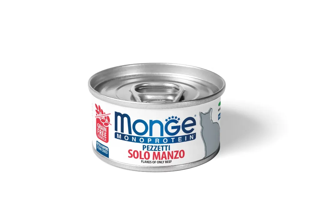 Monge Flakes Monoprotein Cat Beef яловичина, консерва для котів 80г
