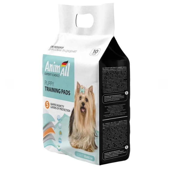 Пелюшки AnimAll 60*60см 10шт