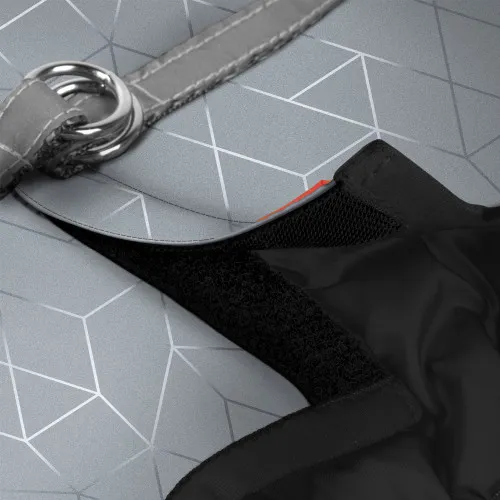 2926 Шлея м'яка WAUDOG Clothes з QR паспортом, світловідбивна XS1, В24-27, С18-20см