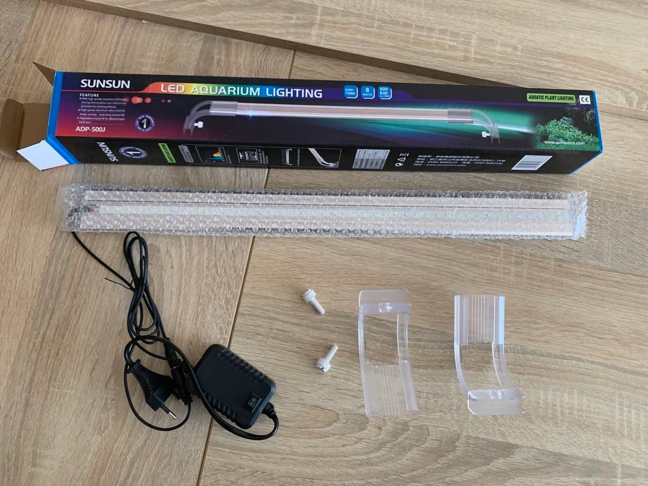 Світильник Sunsun ADP-500J, Led, 8вт, 600-640мм