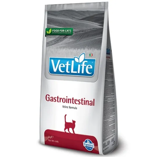 Farmina Cat Vet Life Gastrointestinal дієт. харчування, при захв. ШКТ 2kg 25340
