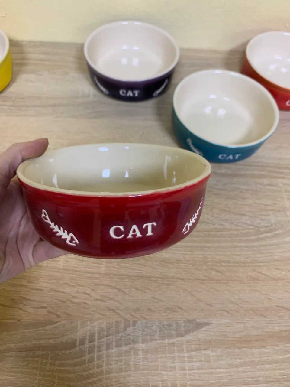 Н 82376 Миска керам. д/кота CAT Gradient 250мл в кольорах