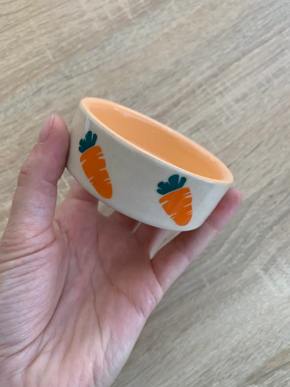 Н 73632 Миска керамічна "Carrot" з морквою (7,5*2,5см)