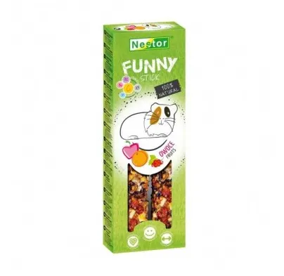 Nestor Funny Крекер для гризунів і кроликів (фрукти) 110г 3499