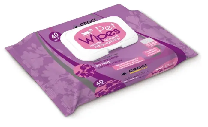 Серветки гігієнічні для котів GILL'S Organic Mauve Bio 40шт С6052692//5269