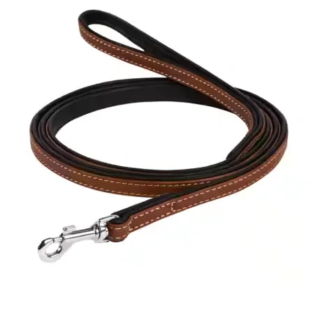 7255/7256 Повідець CoLLaR Soft подвійний коричнево-чорний