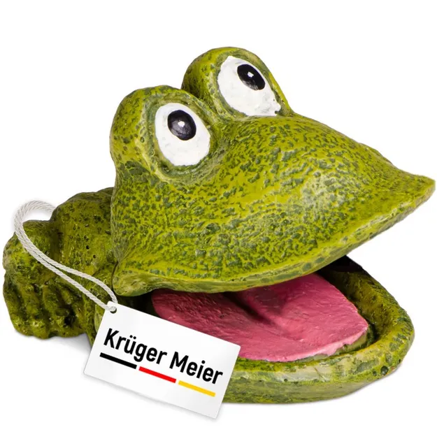 Декорація весела жаба Kruger Meier Froggy Bubble 11*8*5см KM-1185