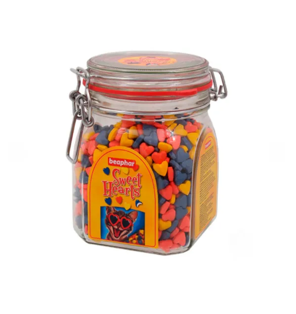 Sweet Hearts вітамінізовані ласощі у вигляді сердечок скло/1500шт 10675