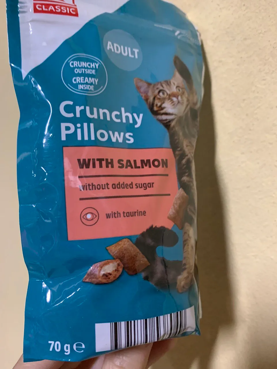 Сrunchy creamy для котів 70г в асортименті