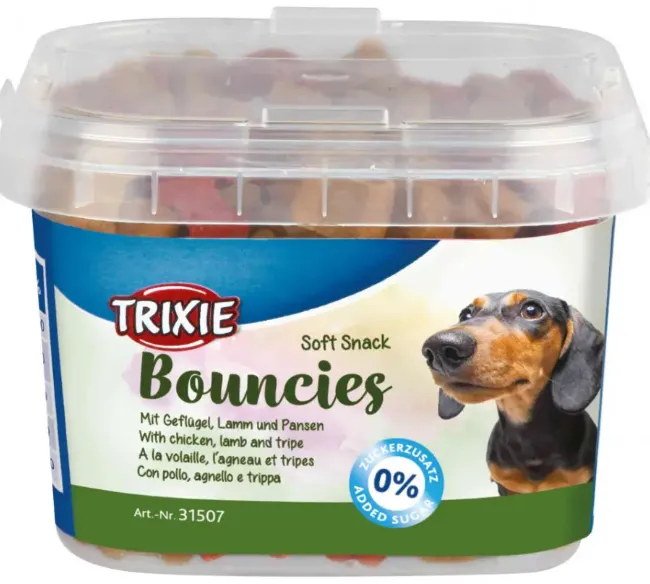 31507 Ласощі для собак Trixie Soft Snack Bouncies ягня, шлунок 140г