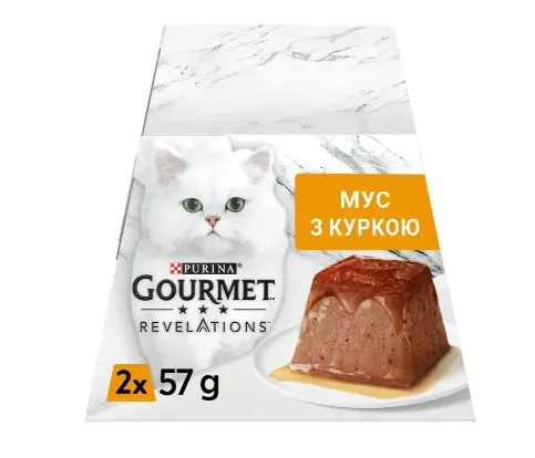 Gourmet Revelations 2х57г мус курка